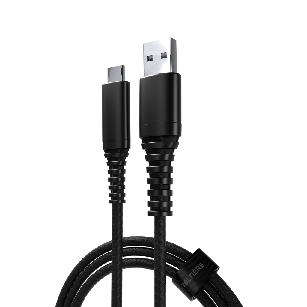 Voltière USB A naar Micro USB Kabel - PlayStation 4 oplaadkabel - 3 Meter