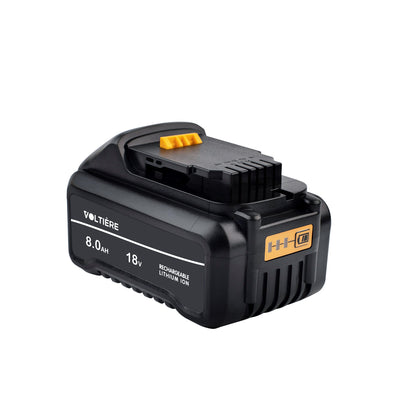 Voltière 8 ah Accu Geschikt voor 18v DeWalt Apparatuur - 8000 mAh - DCB188 Series