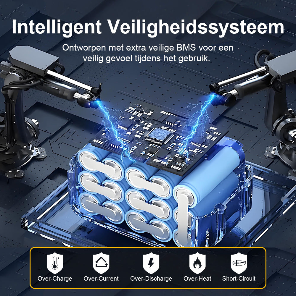 Voltière 5 ah Accu Geschikt voor 18v Black & Decker/ Stanley Apparatuur - 5000 mAh - BL5018-XJ Series