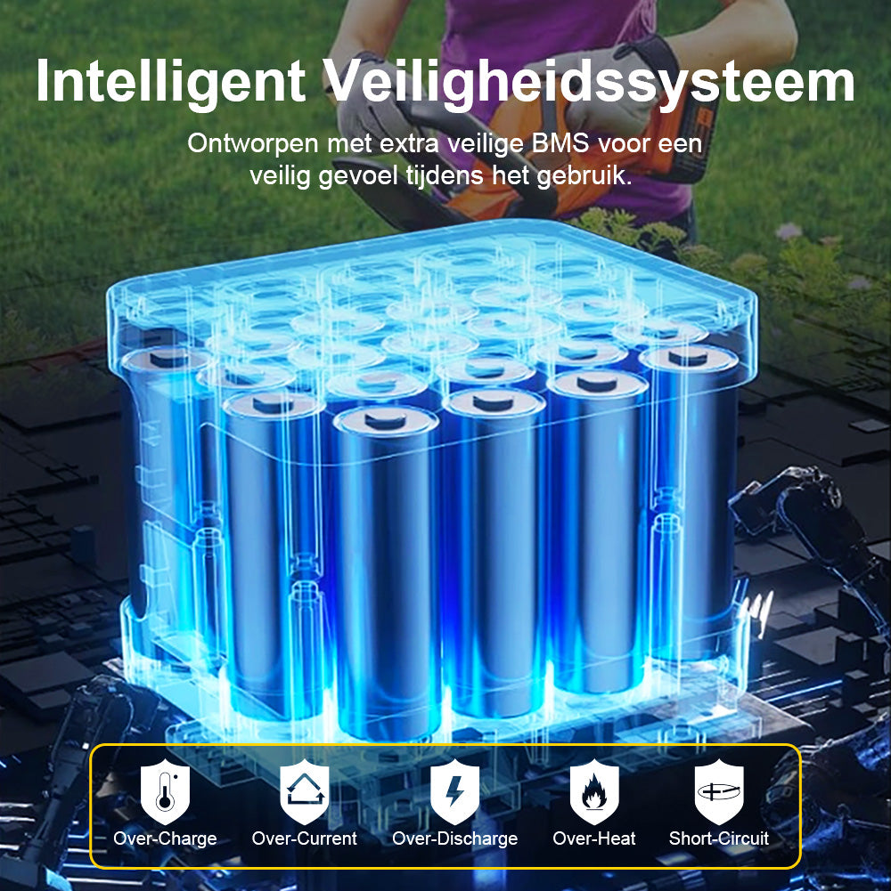 Voltière 3 ah Accu Geschikt voor 36v Black & Decker/ Stanley Apparatuur - 3000 mAh - BL2536-XJ Series