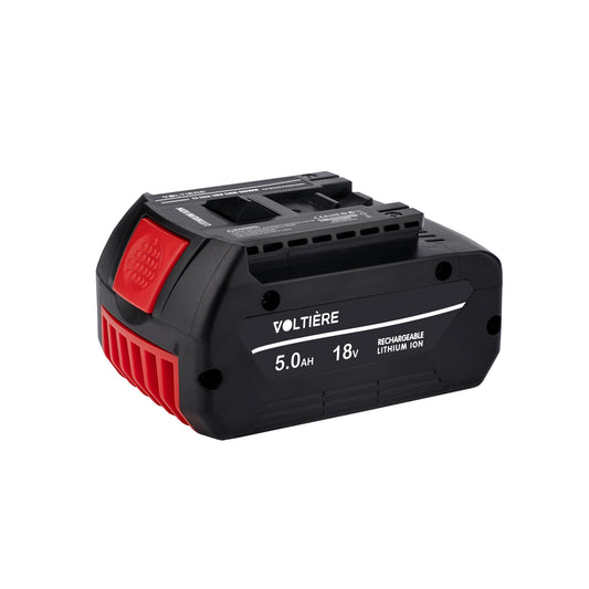 Voltière 5 ah Accu Geschikt voor 18v Bosch Professional Apparatuur - 5000 mAh - GBA Series