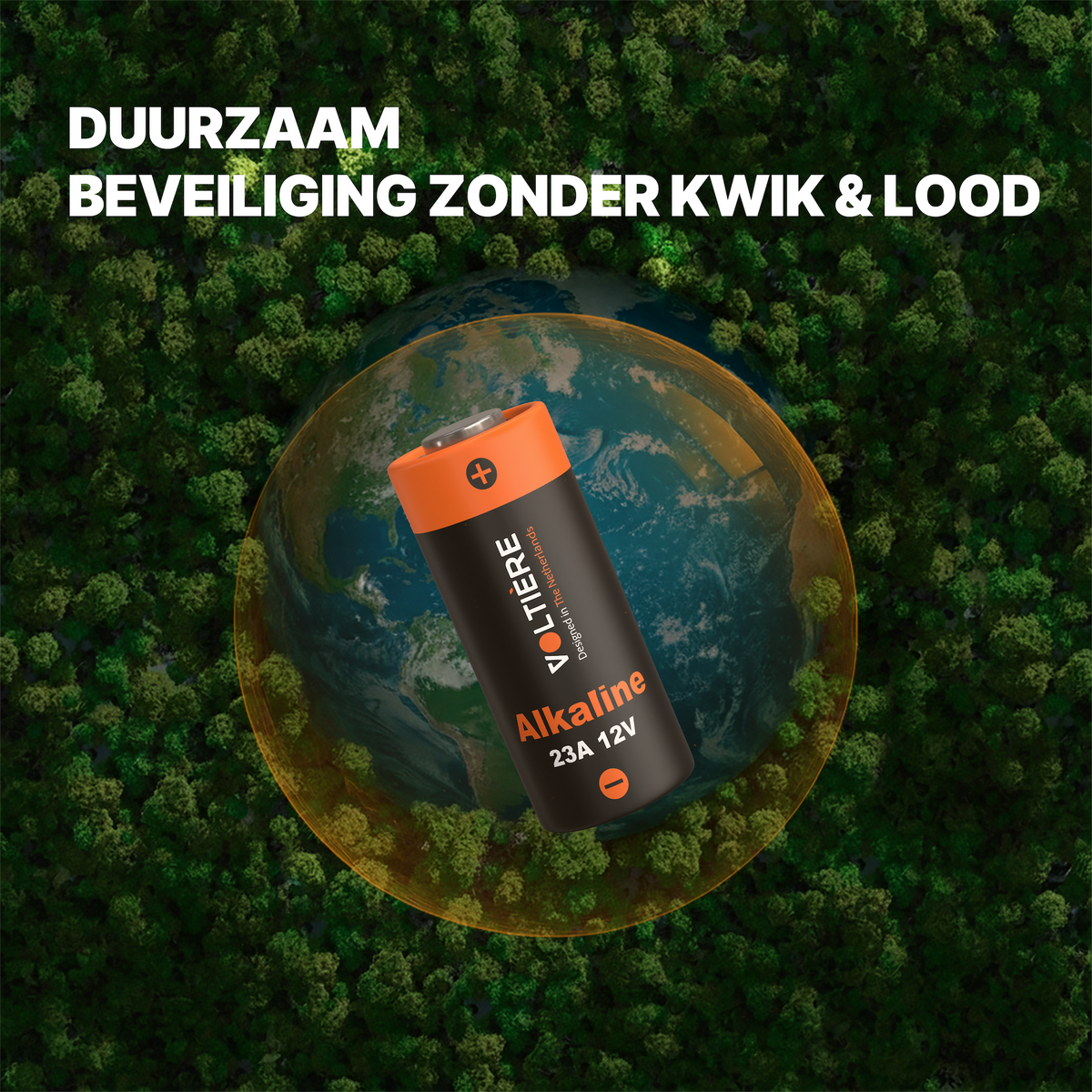 Voltière A23 MN21 alkaline batterijen 12V – 10 stuks