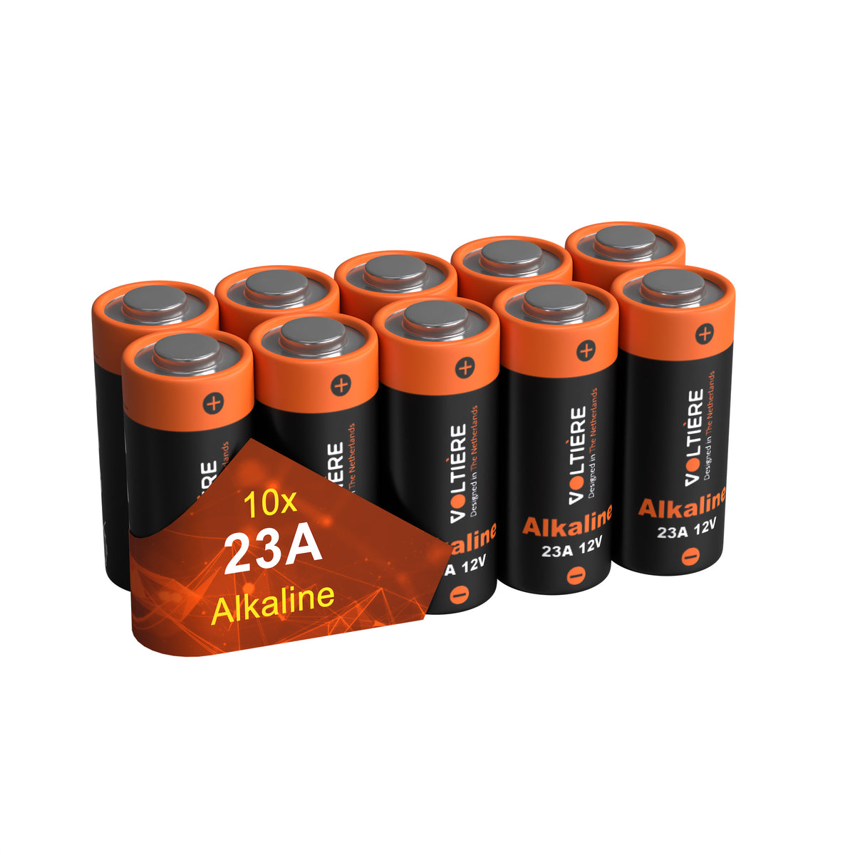 Voltière A23 MN21 alkaline batterijen 12V – 10 stuks