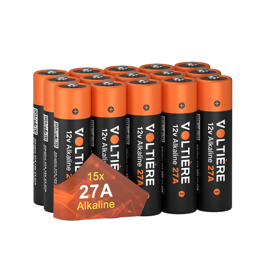 Voltière 15-Pack 27a 12v batterij - A27/ MN27