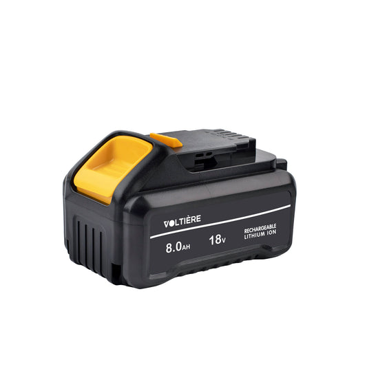 Voltière 8 ah Accu Geschikt voor 18v DeWalt Apparatuur - 8000 mAh - DCB188 Series