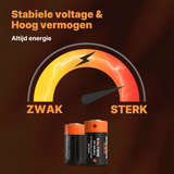 Voltière 10-Pack 4LR44 Alkaline 6V Knoopcel Batterijen