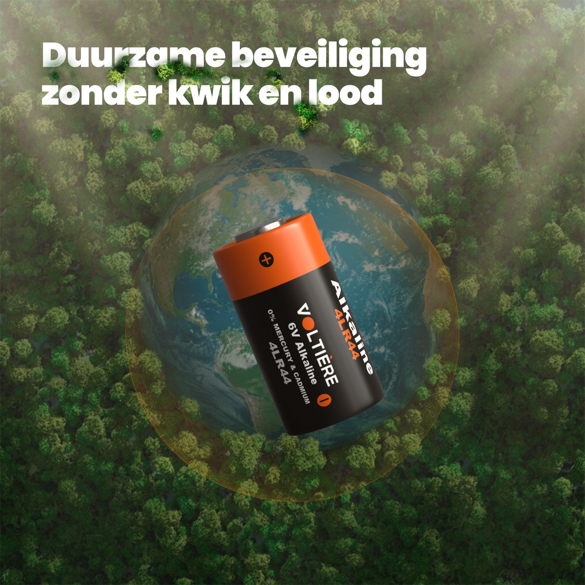 Voltière 10-Pack 4LR44 Alkaline 6V Knoopcel Batterijen