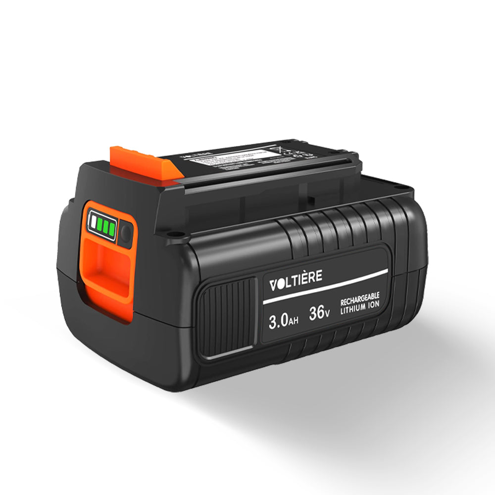 Voltière 3 ah Accu Geschikt voor 36v Black & Decker/ Stanley Apparatuur - 3000 mAh - BL2536-XJ Series
