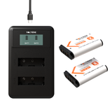 Voltière NP-BX1 Accu Set voor Digitale Camera's - BX1 Accu's + Oplader geschikt voor Sony Compact Camera's