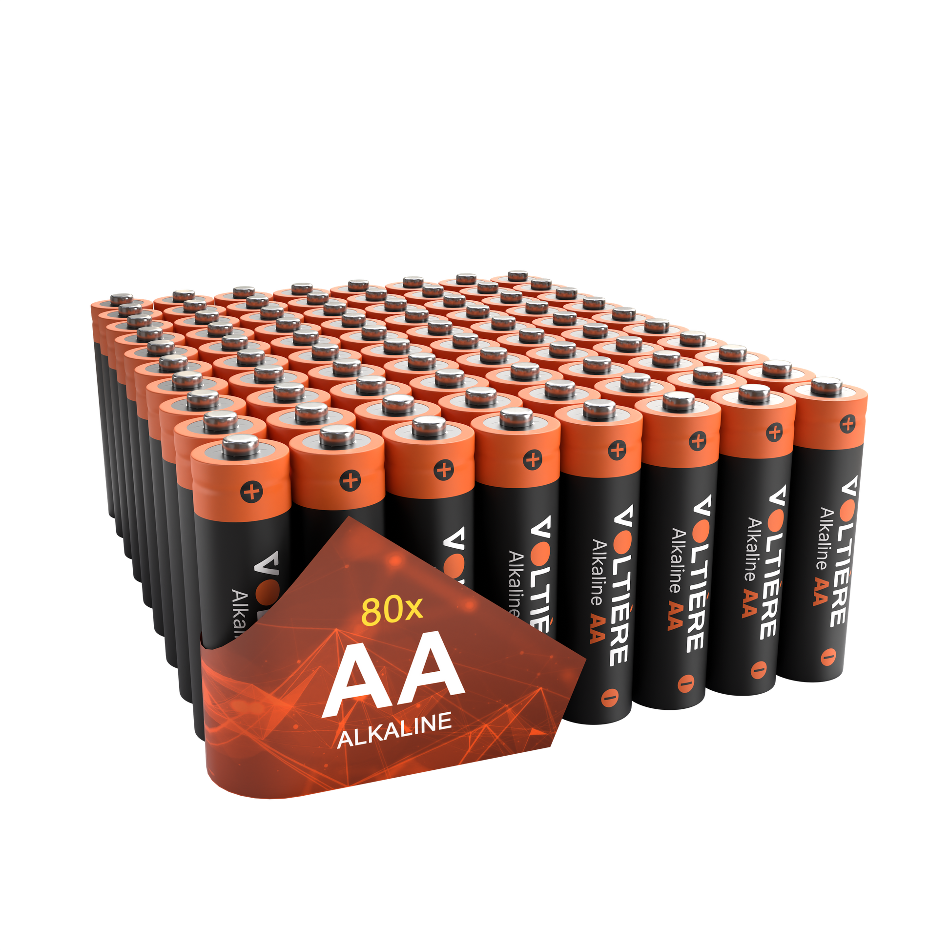 Voltière Alkaline AA Batterijen - 80 Stuks - LR06 1.5V Batterijen AA