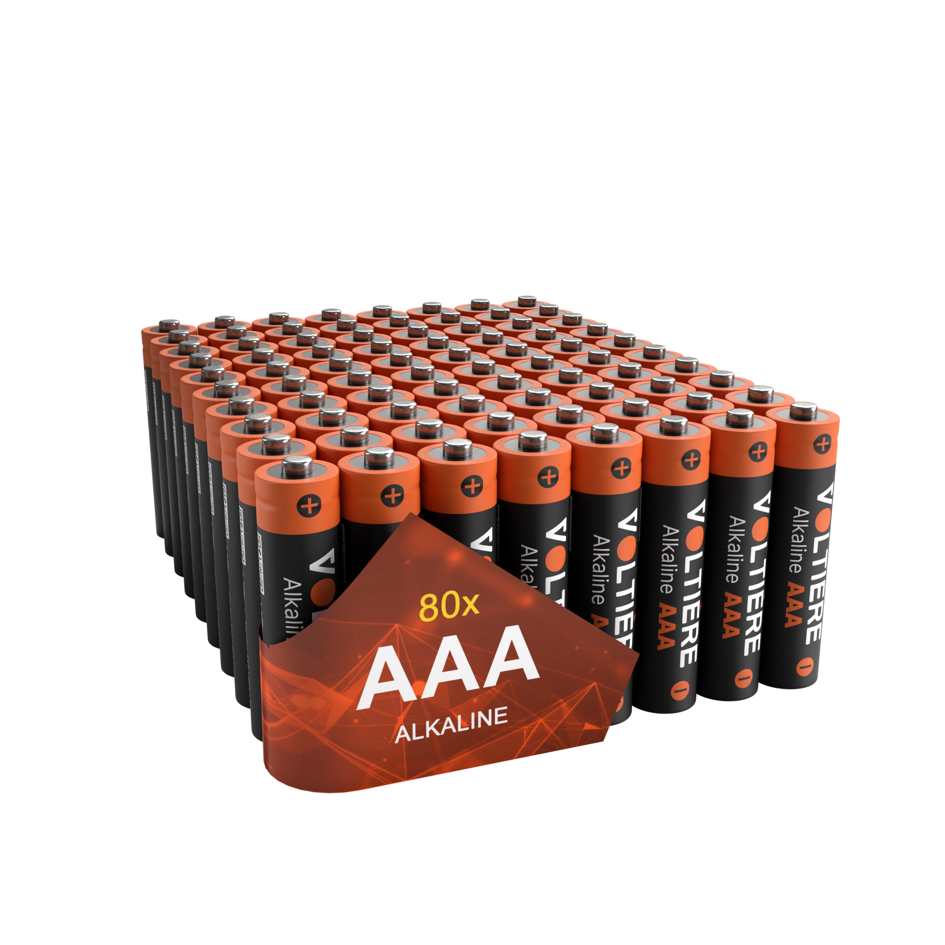Voltière Alkaline AAA Batterijen - 80 Stuks - LR03 1.5V Batterijen AAA
