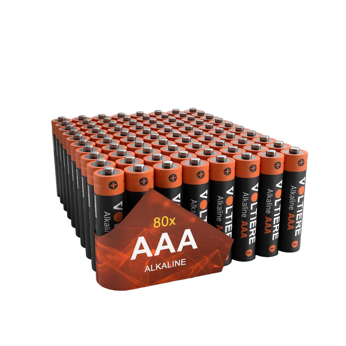 Voltière AAA Alkaline Batterijen 1,5V – LR03 – 80 Stuks
