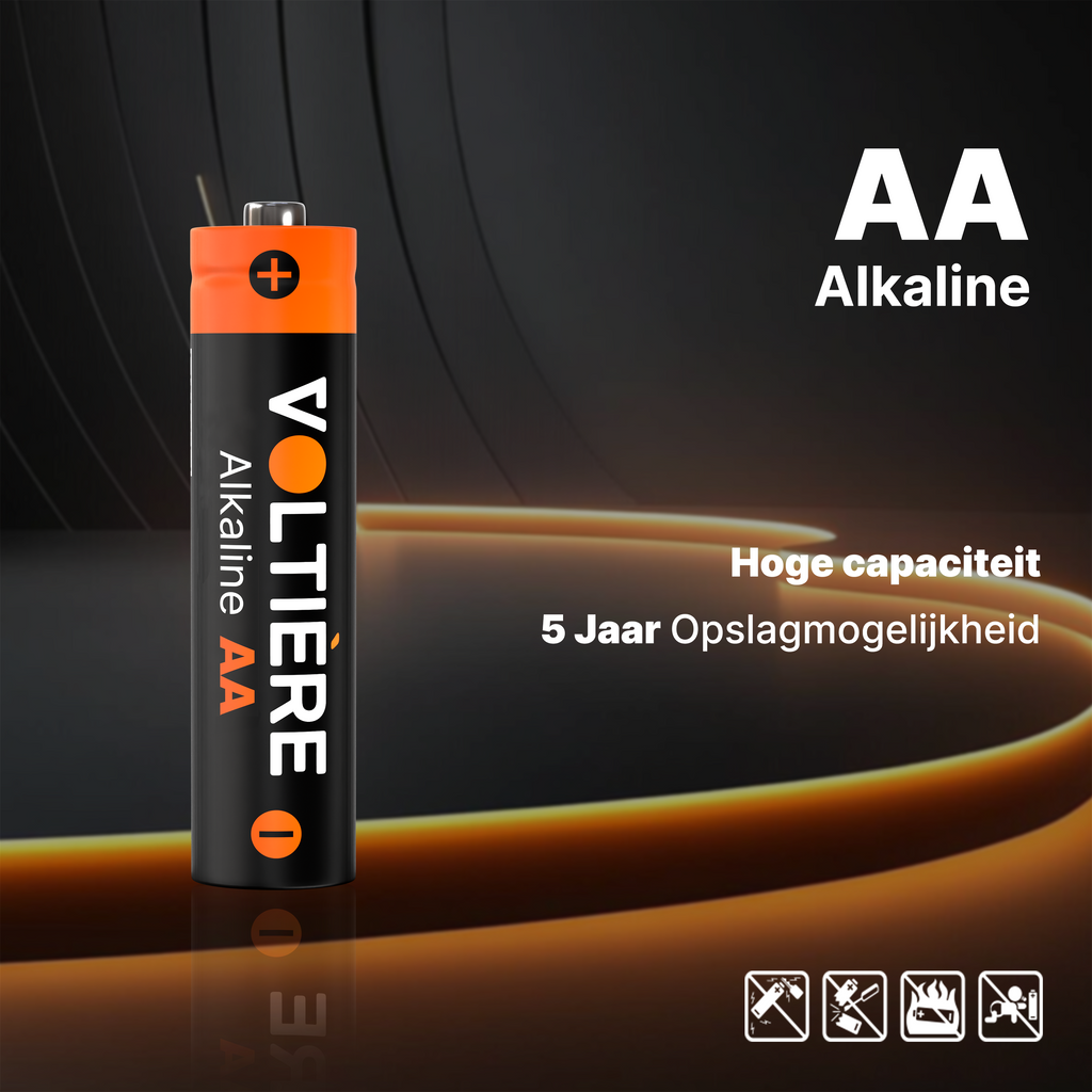 Voltière Alkaline AA Batterijen - 80 Stuks - LR06 1.5V Batterijen AA