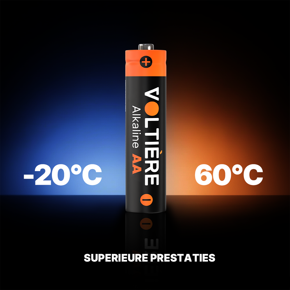 Voltière AA alkaline batterijen 1,5V LR06 – 80 stuks