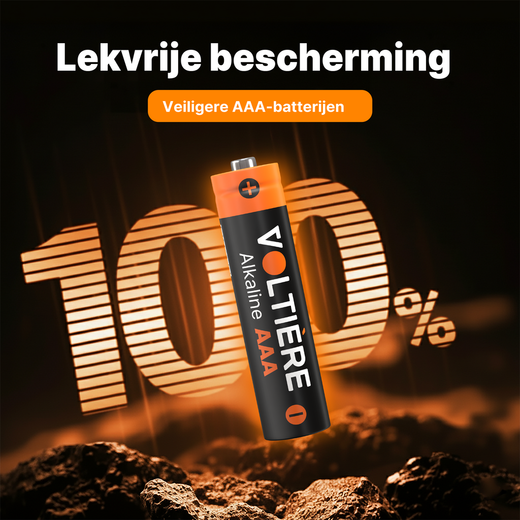 Voltière Alkaline AAA Batterijen - 80 Stuks - LR03 1.5V Batterijen AAA