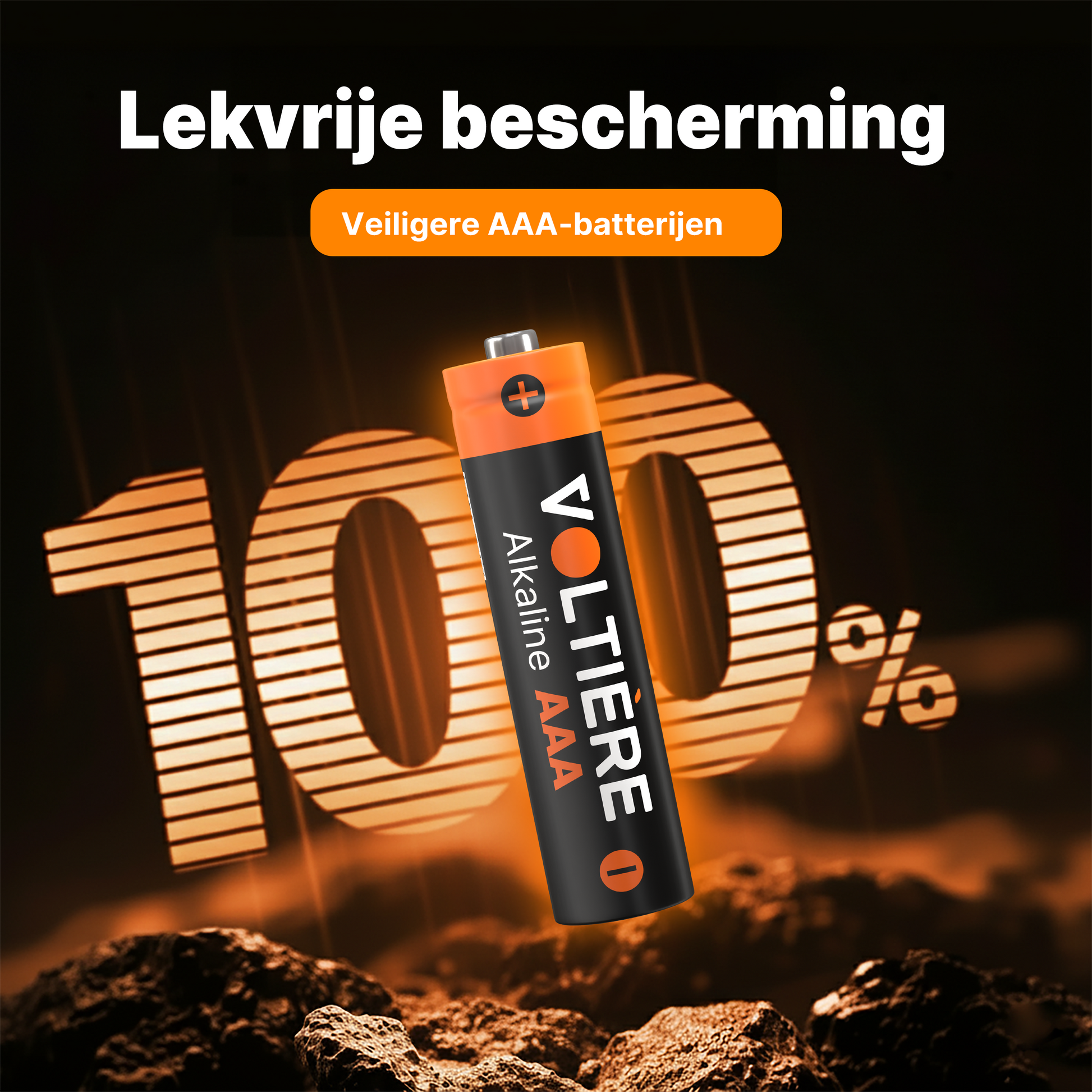 Voltière Alkaline AAA Batterijen - 80 Stuks - LR03 1.5V Batterijen AAA