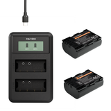 Voltière LP-E6 Accu Set voor Digitale Camera's - LP-E6 Accu's + Oplader geschikt voor Canon Camera's