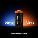 Voltière Lithium CR123A batterij - CR123 - CR123a 3V Batterij - 4 stuks