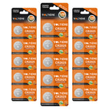 Voltière CR2025 Lithium Batterijen 3V 150mAh – 15 Stuks