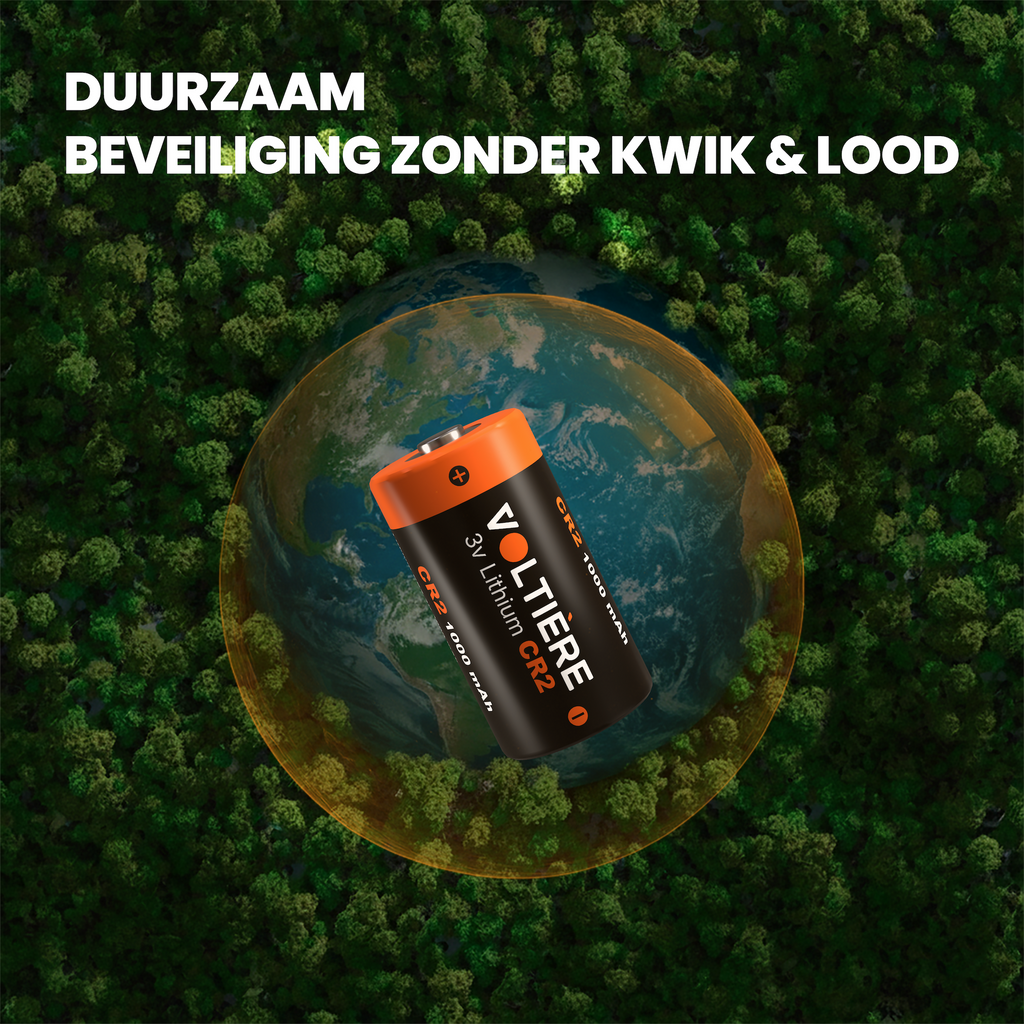 Voltière Lithium CR2 batterij - CR2 3V Batterij - 10 stuks
