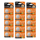 Voltière 15-Pack CR2430 Knoopcel Batterij - Lithium 3v CR2430