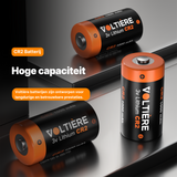 Voltière CR2 Lithium Batterijen 3V 1000mAh – 10 Stuks