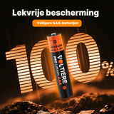 Voltière 10-Pack Lithium Batterijen AAA 1.5V - FR03 Wegwerpbatterij 1200 mAh