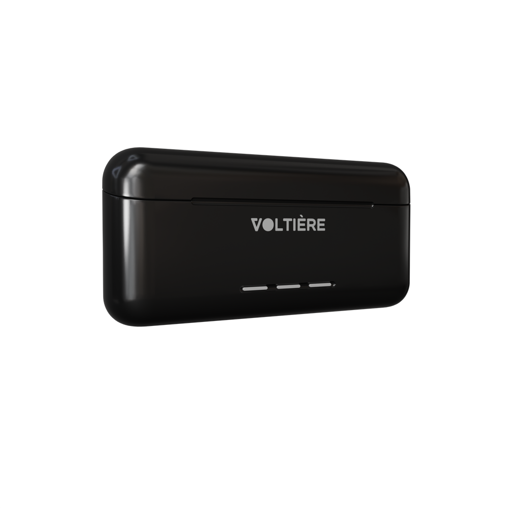 Voltière Batterij oplader voor 3 batterijen - Geschikt voor GoPro Hero 13 - Met LED indicatie & Micro SD kaart Opslag- Zwart