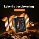 Voltière LP-E10 Accu Set voor Digitale Camera's - LP-E10 Accu's + Oplader geschikt voor Canon Camera's
