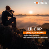 Voltière LP-E6P Li-ion Camera-accu 2600mAh – Geschikt voor Canon