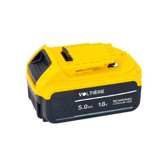 Voltière 5 ah Accu Geschikt voor 18v DeWalt Apparatuur - 5000 mAh - DCB184 Series