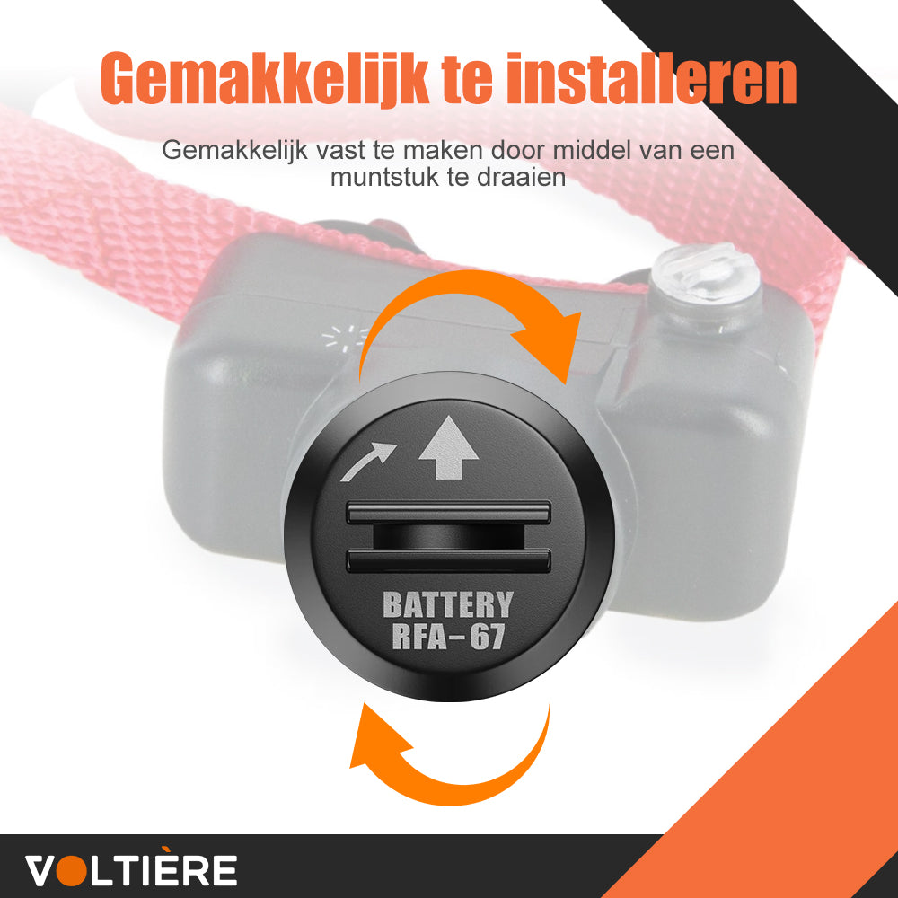 Voltière 10-pack 6v RFA-67 Batterij voor Elektrische Trainingshalsband voor Honden
