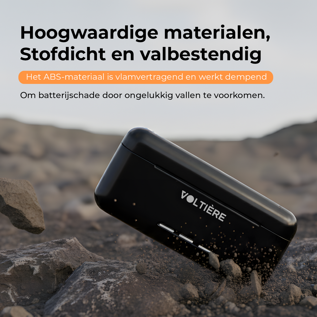 Voltière Oplader met 3 Batterijen geschikt voor GoPro 13 - Snelle oplader met accu's geschikt voor Go Pro Hero 13