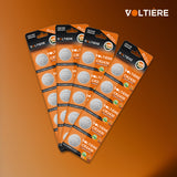 Voltière 15-Pack CR2430 Knoopcel Batterij - Lithium 3v CR2430